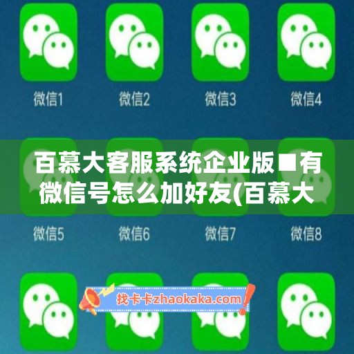 百慕大客服系统企业版■有微信号怎么加好友(百慕大平台)