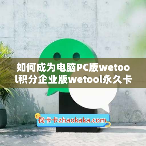 如何成为电脑PC版wetool积分企业版wetool永久卡的优秀代理商？