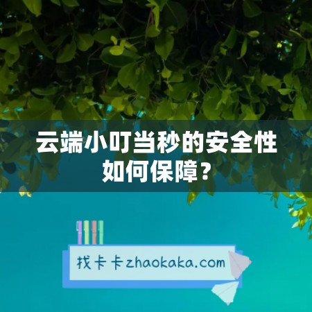 云端小叮当秒的安全性如何保障？