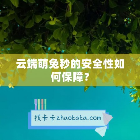 云端萌兔秒的安全性如何保障？