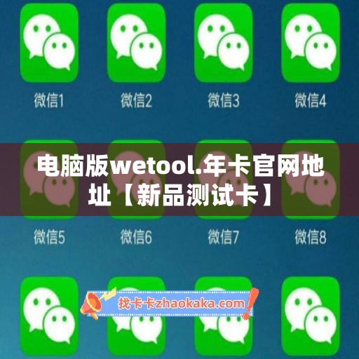 电脑版wetool.年卡官网地址【新品测试卡】