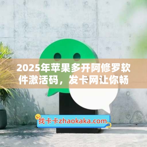 2025年苹果多开阿修罗软件激活码，发卡网让你畅享软件新世界！