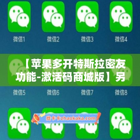 【苹果多开特斯拉密友功能-激活码商城版】另外支持虚拟视频功能