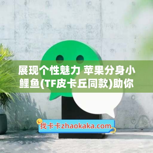 展现个性魅力 苹果分身小鲤鱼(TF皮卡丘同款)助你一展所长