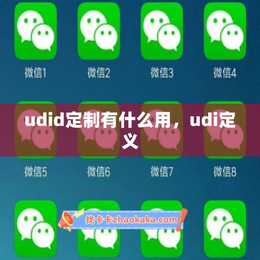 udid定制有什么用，udi定义