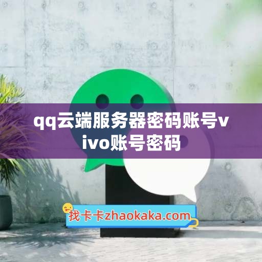 qq云端服务器密码账号vivo账号密码