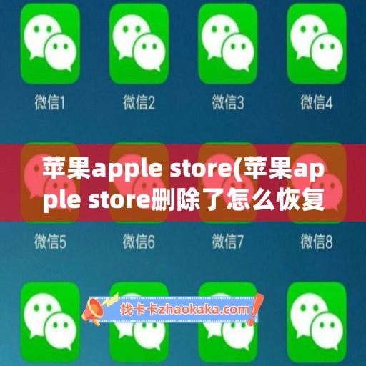 苹果apple store(苹果apple store删除了怎么恢复)