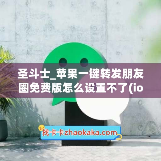 圣斗士_苹果一键转发朋友圈免费版怎么设置不了(ios微信转发朋友圈一键转发)