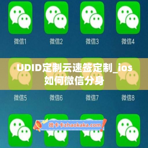 UDID定制云速签定制_ios如何微信分身