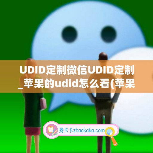 UDID定制微信UDID定制_苹果的udid怎么看(苹果udid定制软件教程)