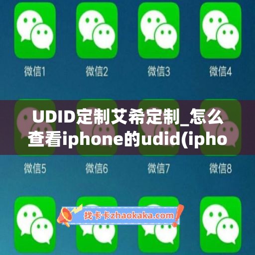 UDID定制艾希定制_怎么查看iphone的udid(iphone udid查询)