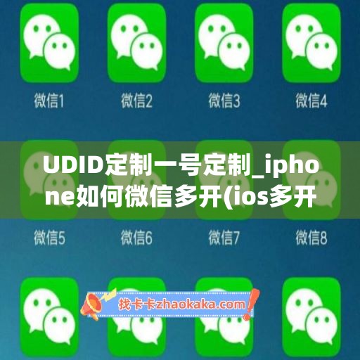 UDID定制一号定制_iphone如何微信多开(ios多开定制)