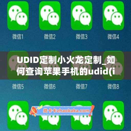 UDID定制小火龙定制_如何查询苹果手机的udid(ios设备udid怎么查询)