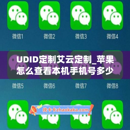 UDID定制艾云定制_苹果怎么查看本机手机号多少(怎么看手机号iphone)