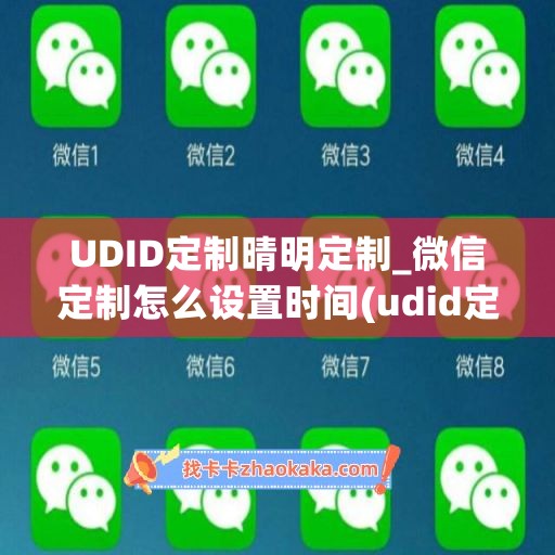 UDID定制晴明定制_微信定制怎么设置时间(<a href=