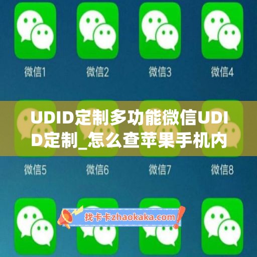 UDID定制多功能微信UDID定制_怎么查苹果手机内存