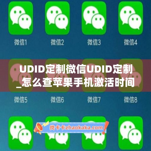 UDID定制微信UDID定制_怎么查苹果手机激活时间(微信怎么查苹果的激活日期查询)