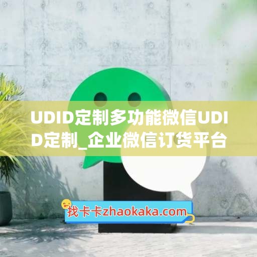 UDID定制多功能微信UDID定制_企业微信订货平台页面打不开(udid定制版微信原理)